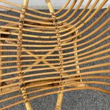 Rattan basket chair