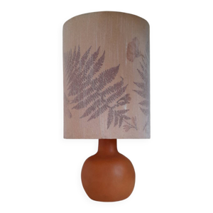 Lampe en terre cuite