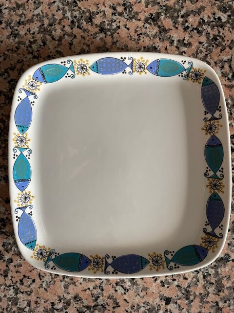 Trio d'assiettes Turi-Design vintage 1970
