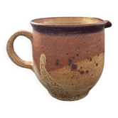 Antique stoneware pitcher