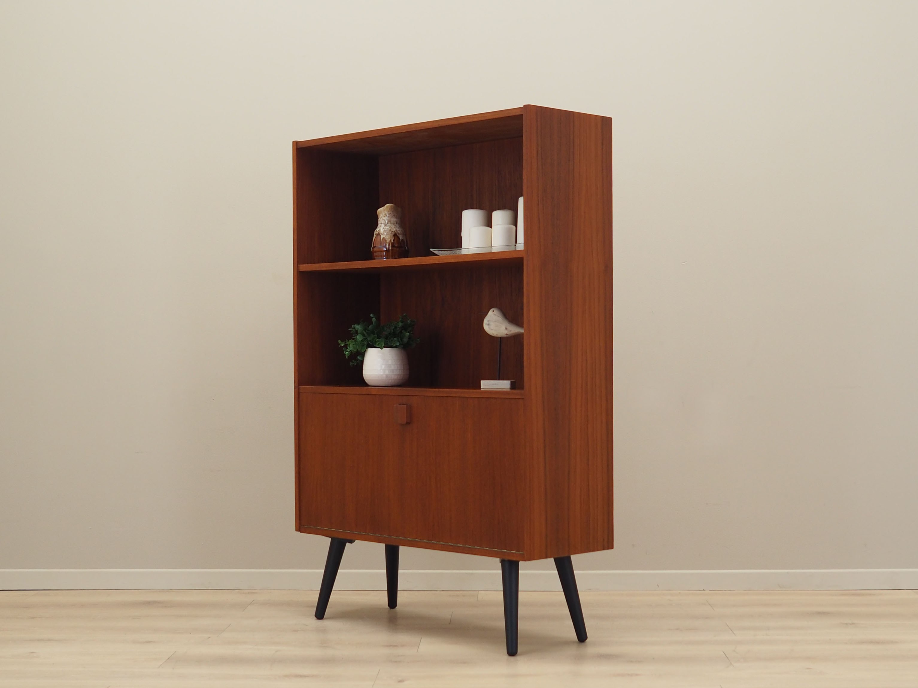 Teak bookcase, Danish design, 1970s, production: Denmark