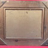 oil on panel signed Crismane - Former leper colony of Oudon Loire Atlan