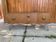 Scandinavian teak sideboard with a black top and metal hairpin legs - 1960s