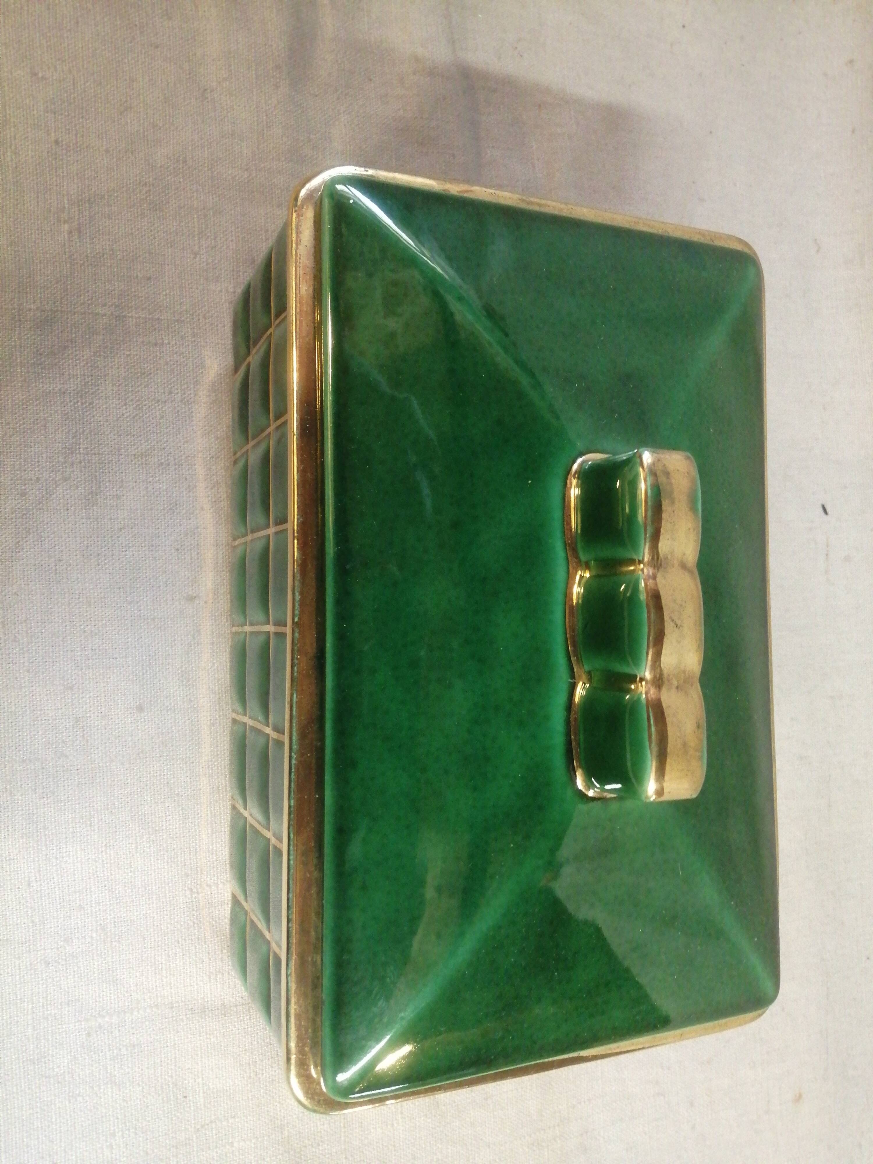 Art Deco jewelry box