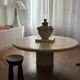 Anemone candle holder, centrepiece chandelier, raw minimalist ceramic sculpture.
