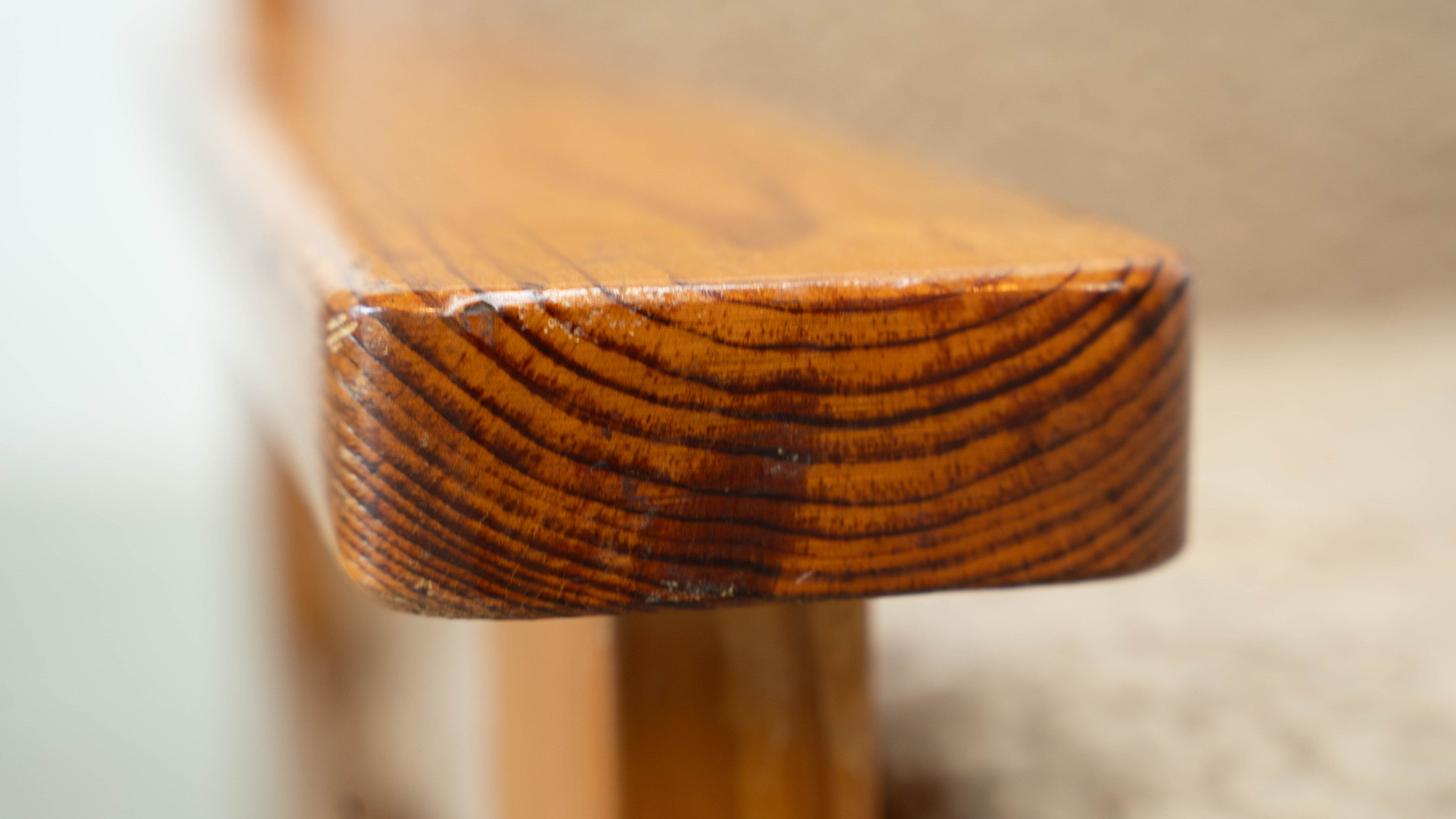 Set of two brutalist lounge chairs