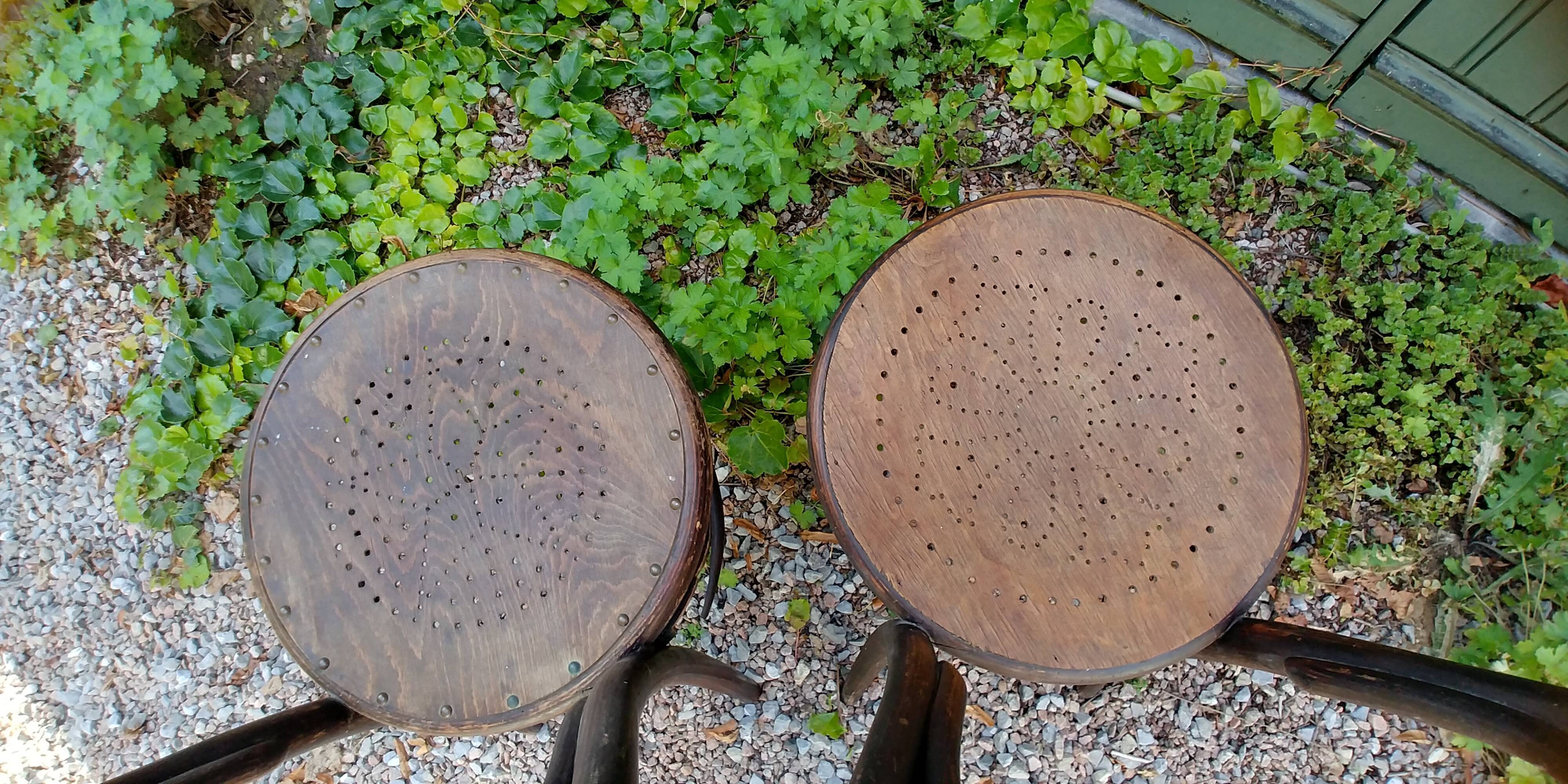 Lot of two bistro chairs No.14 from Thonet