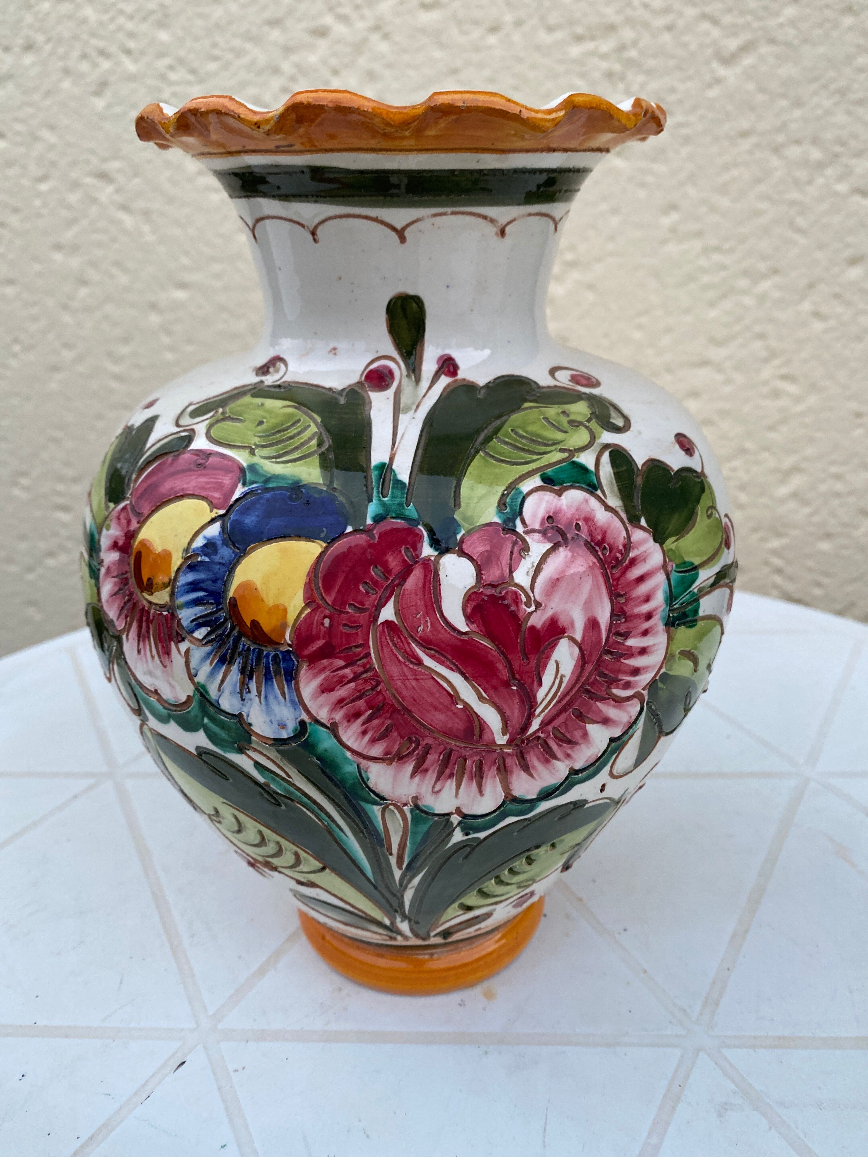 Vintage handmade vase