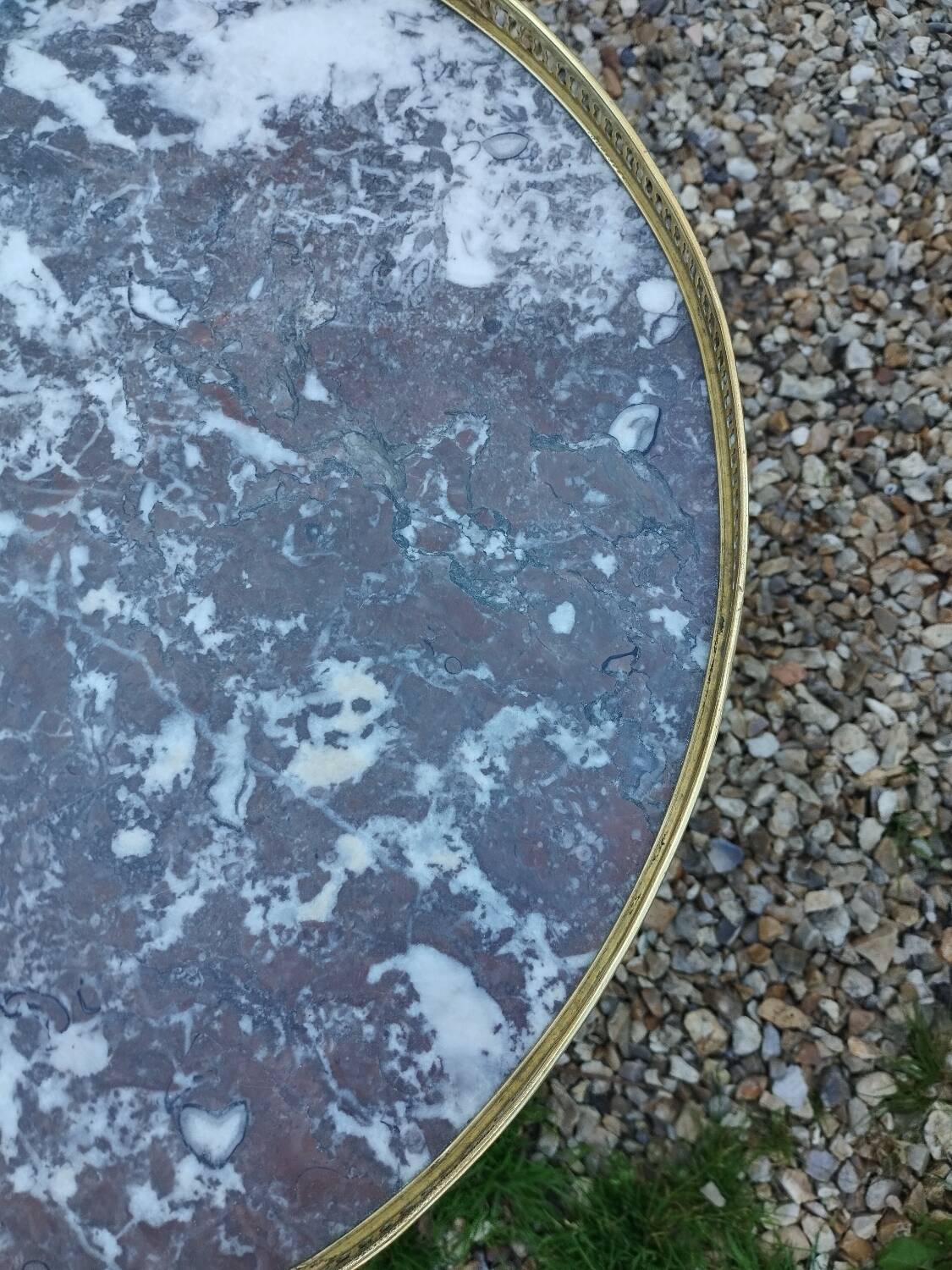 Table  bouillotte ancienne