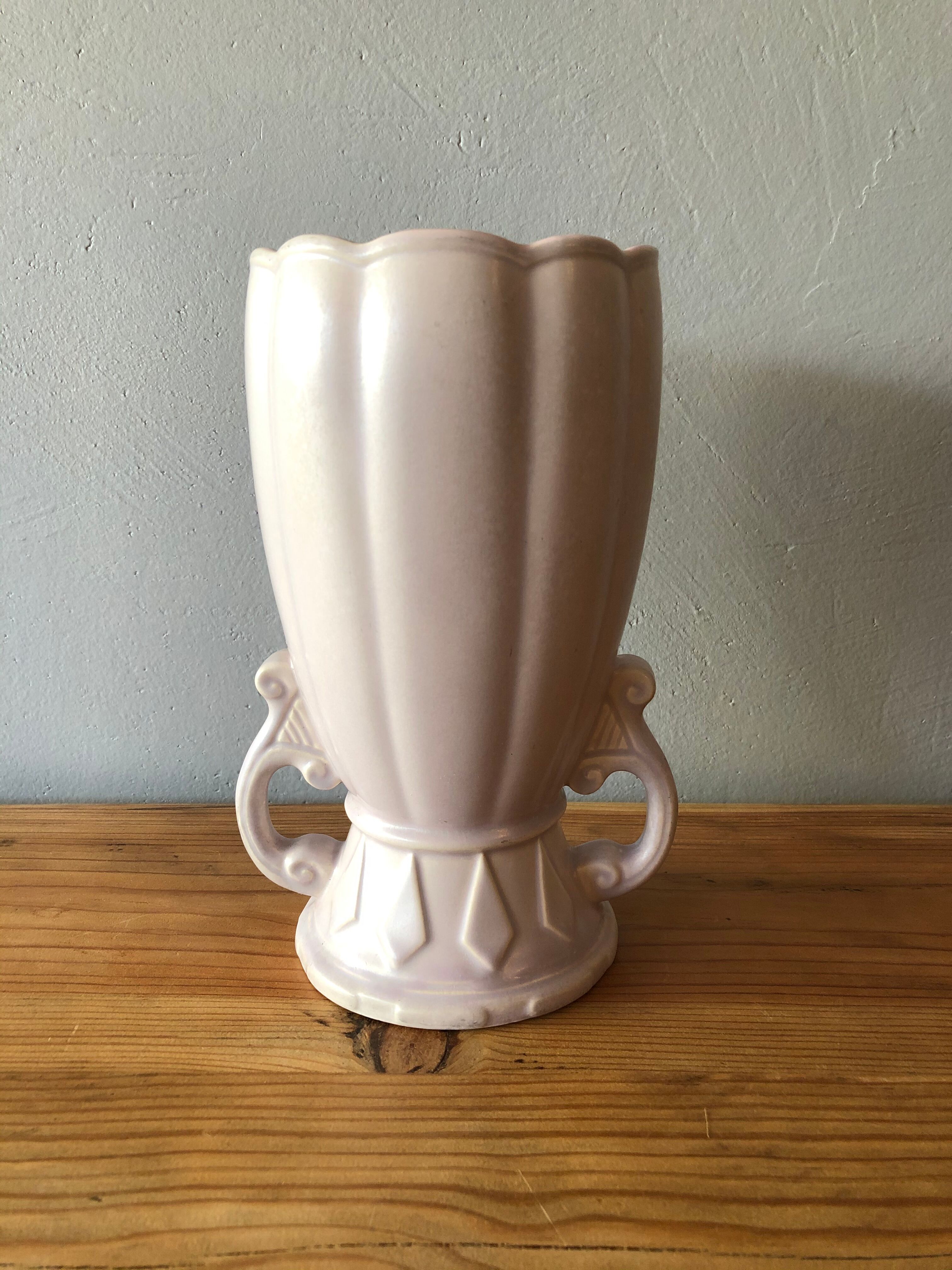 Arthur Wood art deco vase, English ceramics