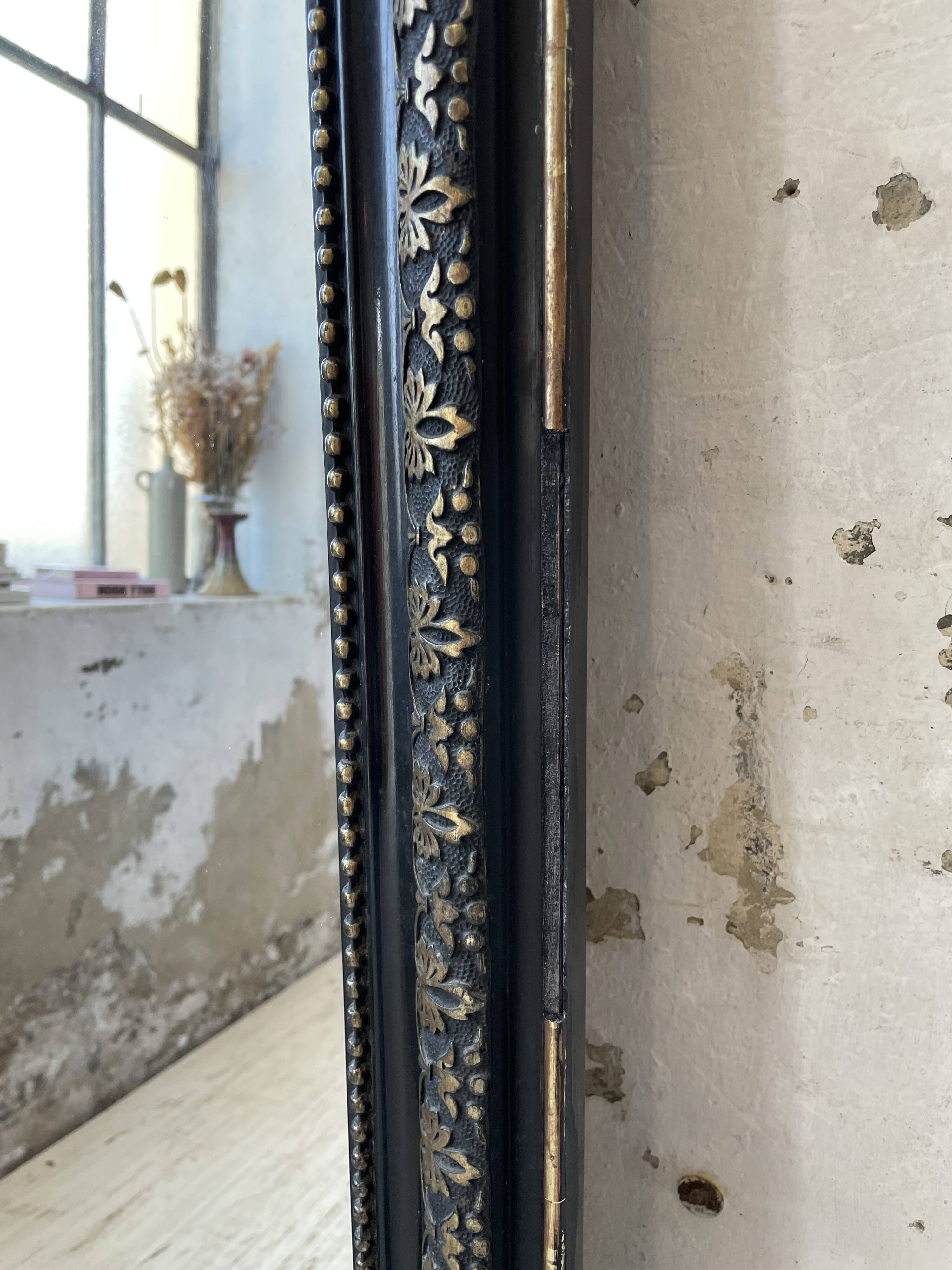 Louis Philippe XXL white mirror 2m