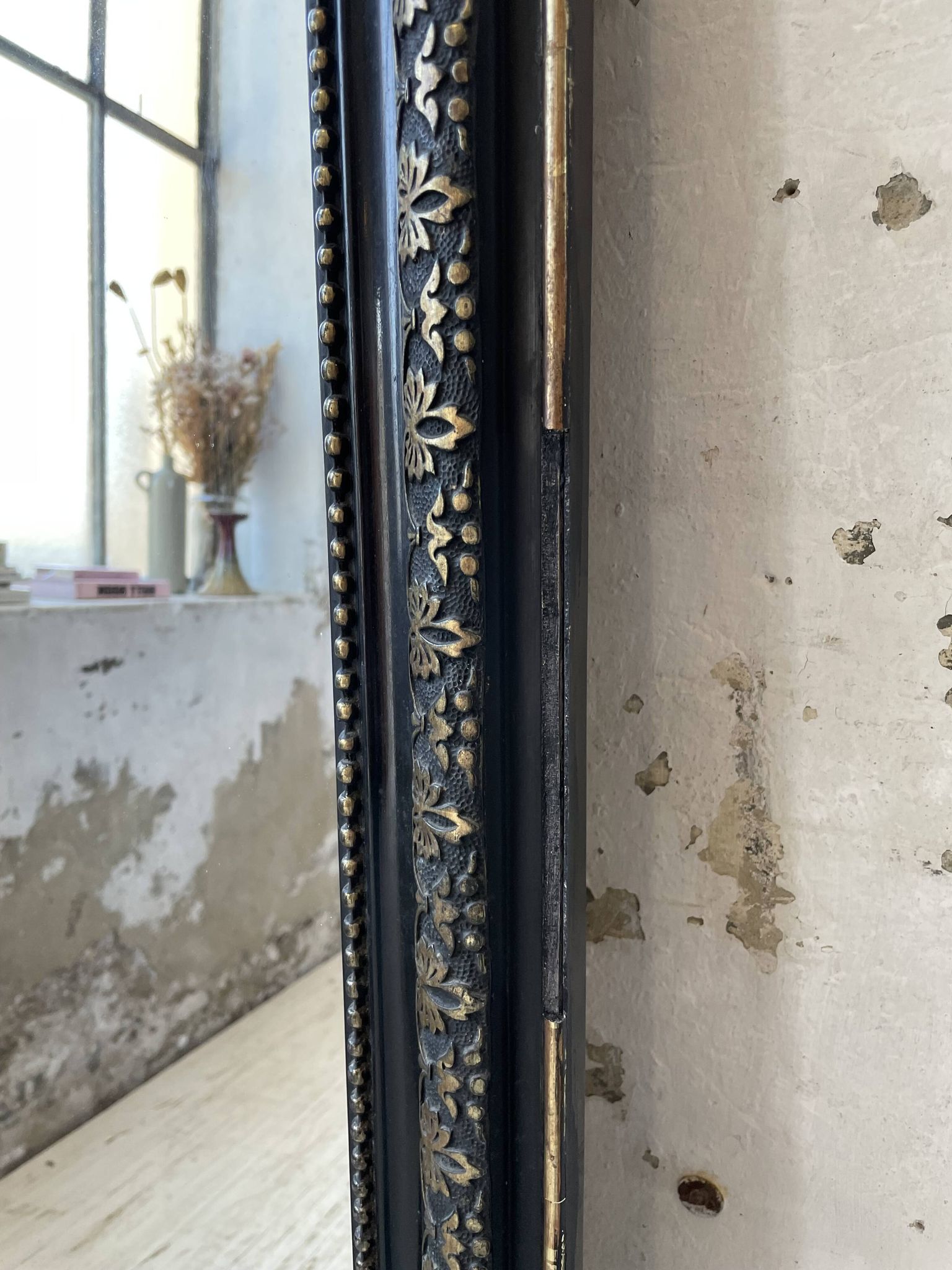 Miroir XXL blanc Louis Philippe 2m