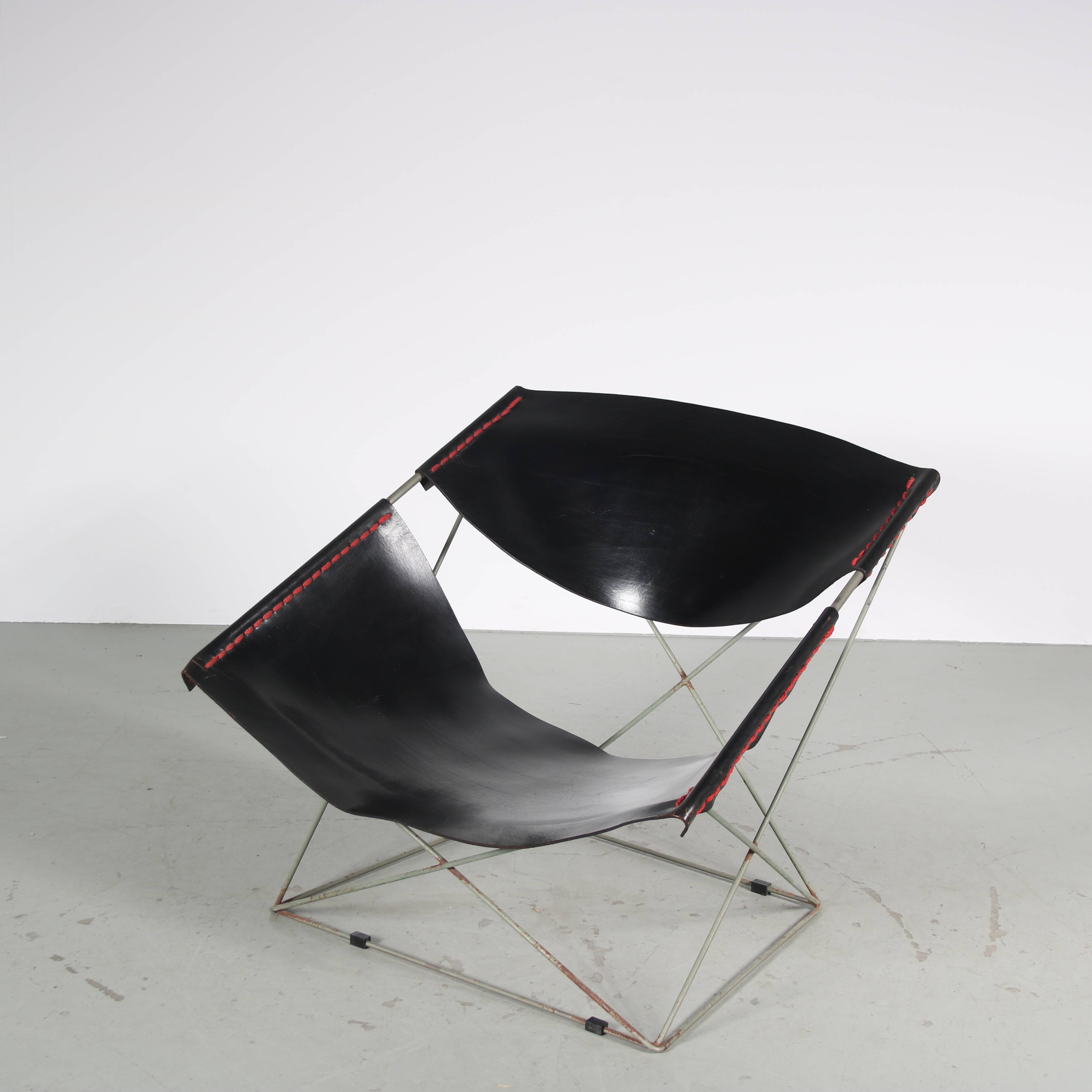 Pierre Paulin F675 “Butterfly” Chair by Artifort, Netherlands 1960