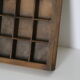 Wooden printing locker