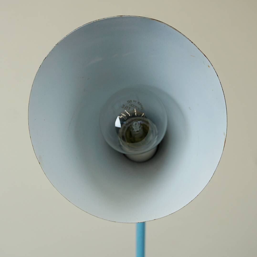 Blue AJ Table Lamp by Arne Jacobsen for Louis Poulsen Denmark