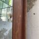 Late 19th century XL wooden mirror