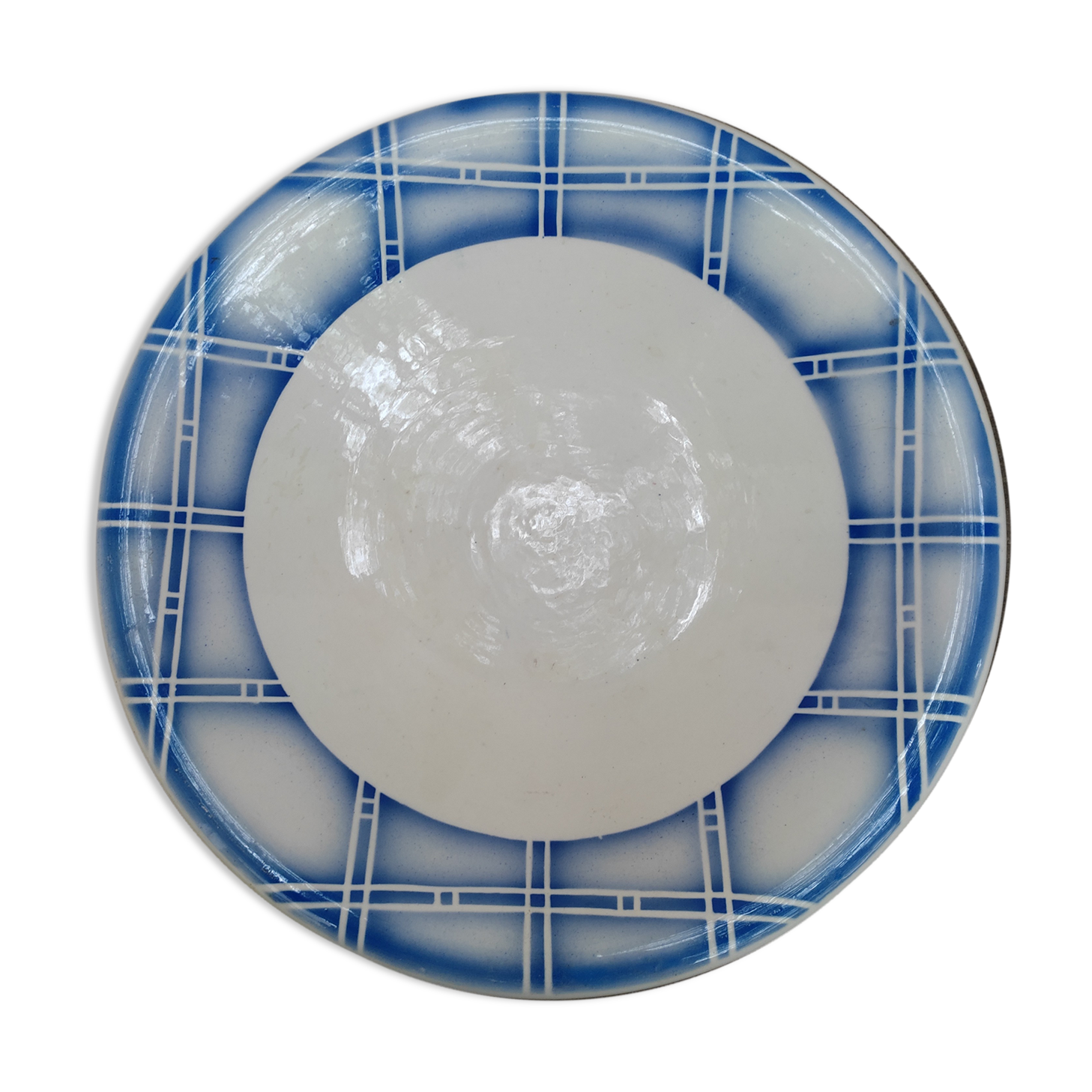 Semi hollow earthenware dish by Digoin