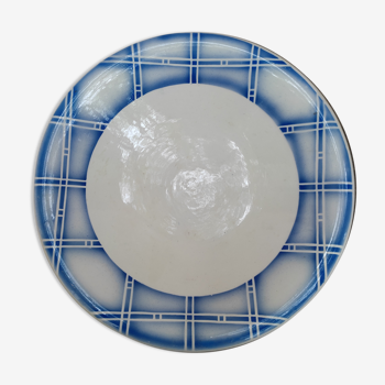 Semi hollow earthenware dish by Digoin