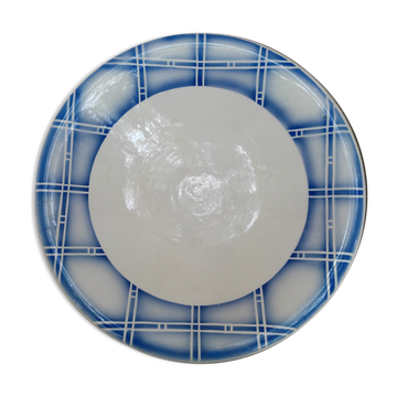Semi hollow earthenware dish by Digoin