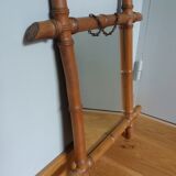 Bamboo mirror 47x41 cm