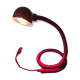 Lampe Serpent rouge "Hebi", années 70