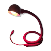 Lampe Serpent rouge "Hebi", années 70