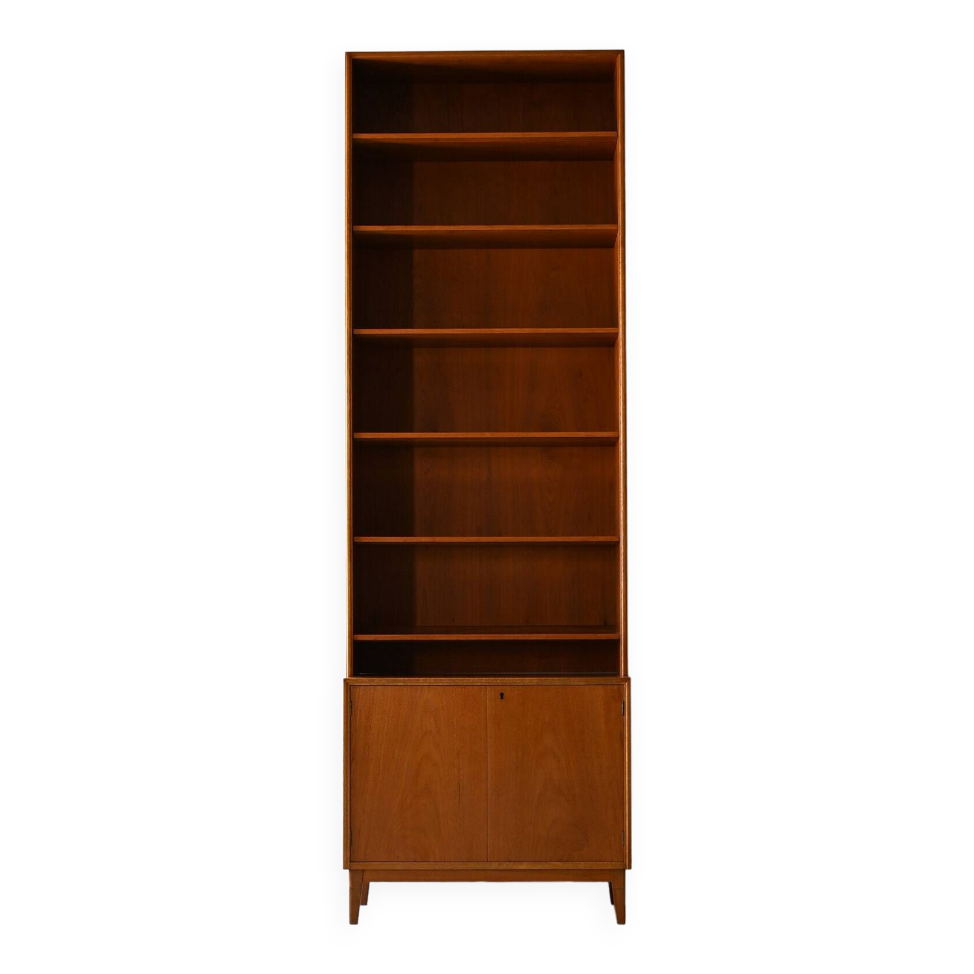 Swedish bookcase with storage unit