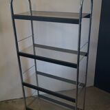 Bookcase 1970 chrome