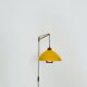 Large Adjustable Brass Wall Lamp