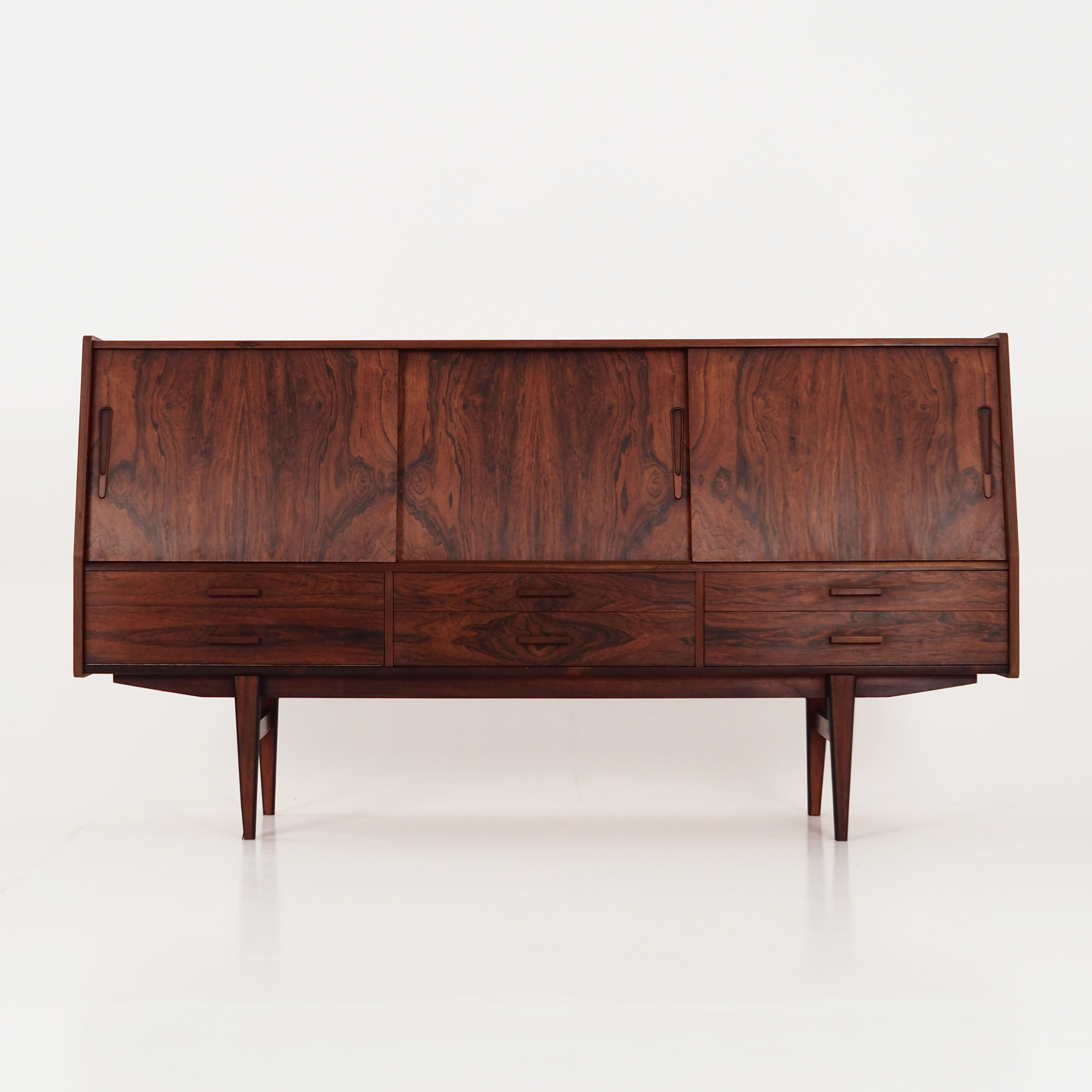 Highboard rosewood 70's scandinavian design