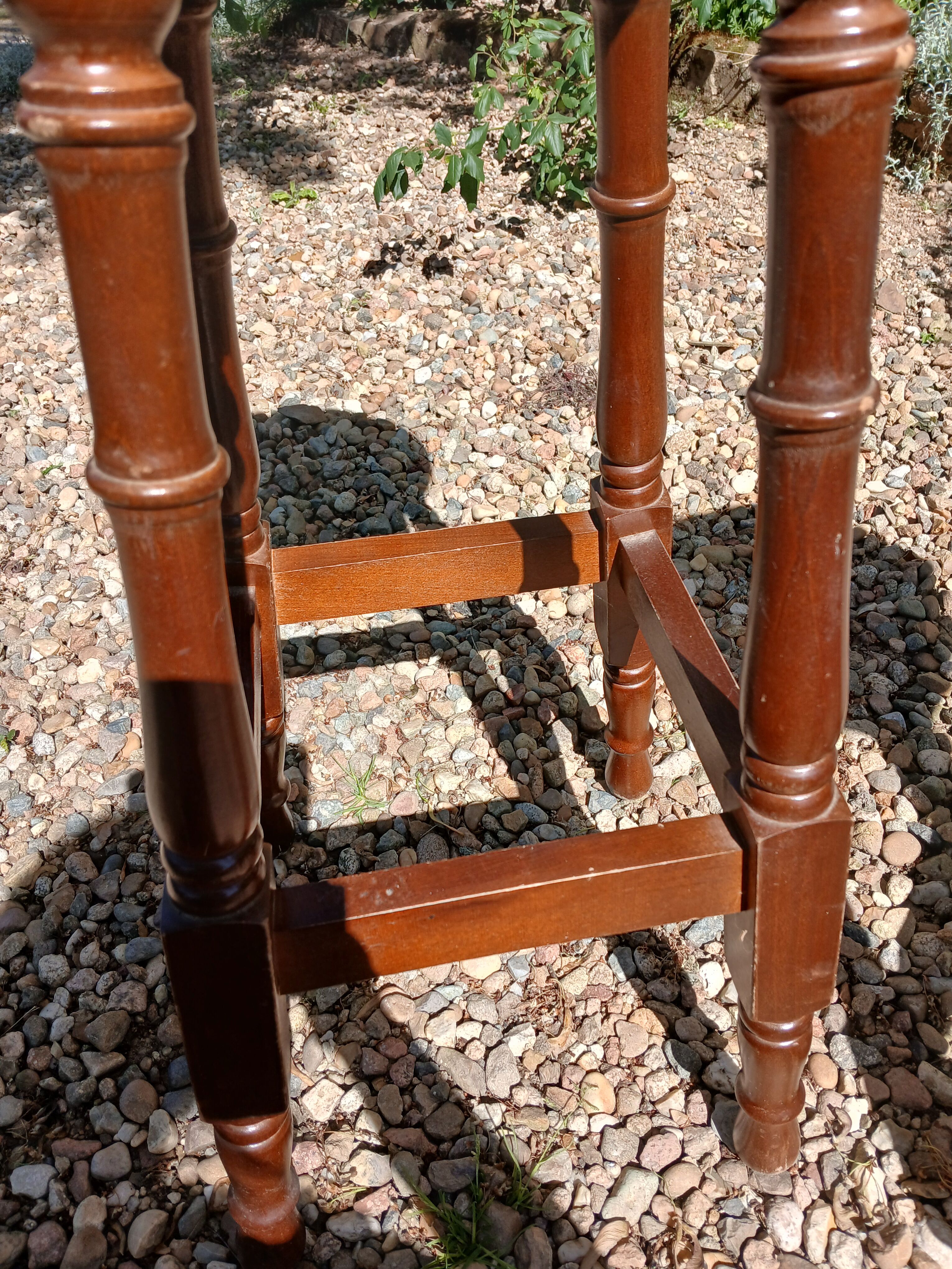 2 vintage bar stools