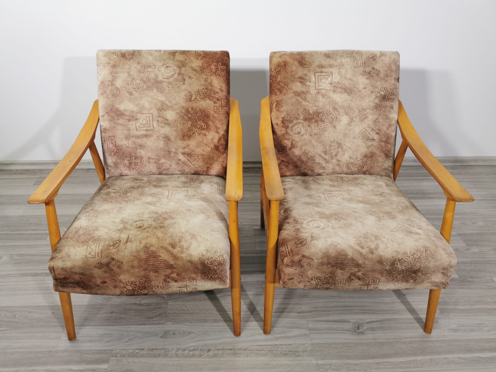 Pair of Tatra armchairs