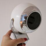 Applique eyes ball, blanche, vintage années 70