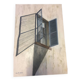 Oil painting on canvas - Dominique Van Den Broeck