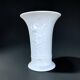 KAISER vase in biscuit porcelain with botanical relief, 1960s