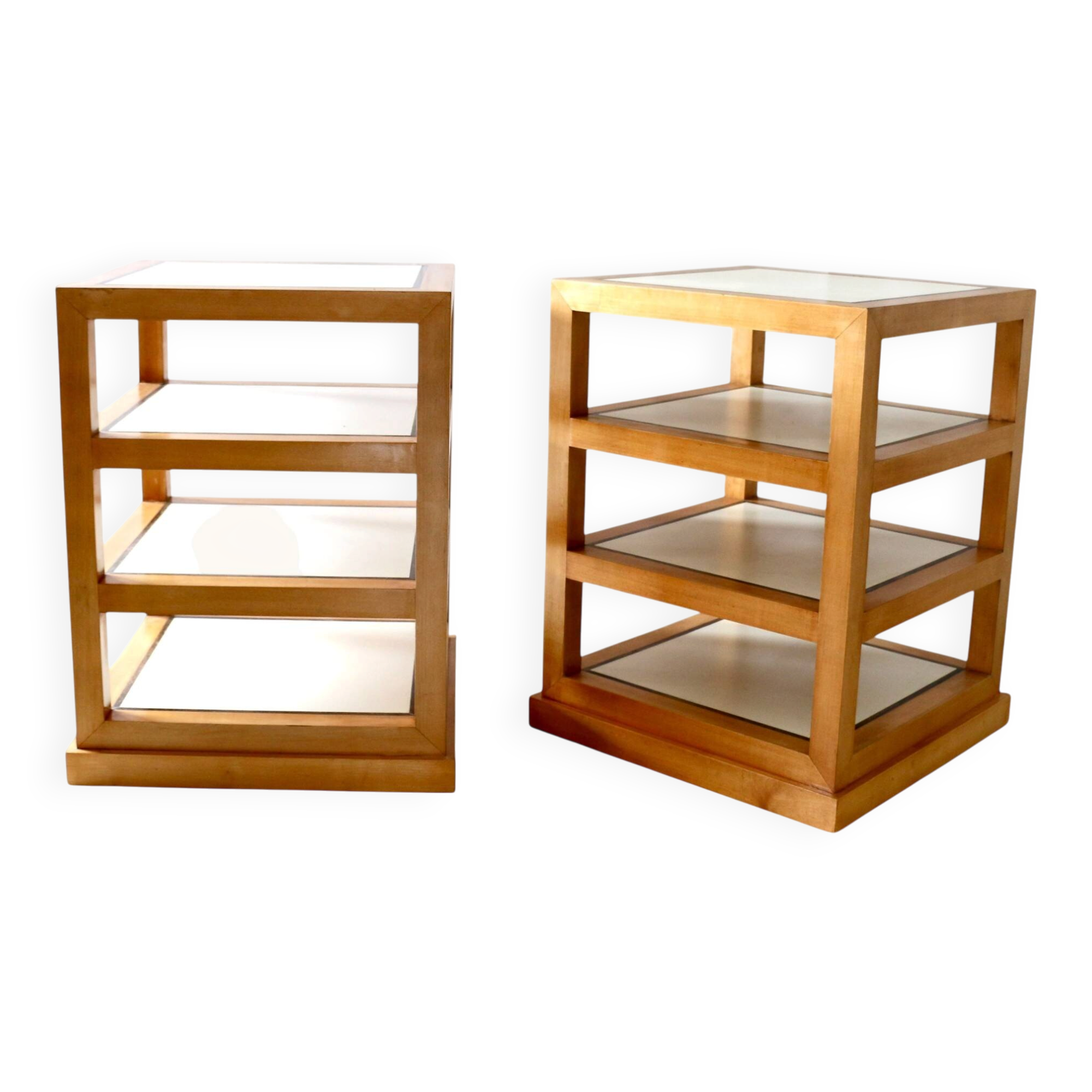 Une paire d'étagère par David Hicks (1929-1998), Angleterre,années 80.