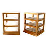 Une paire d'étagère par David Hicks (1929-1998), Angleterre,années 80.