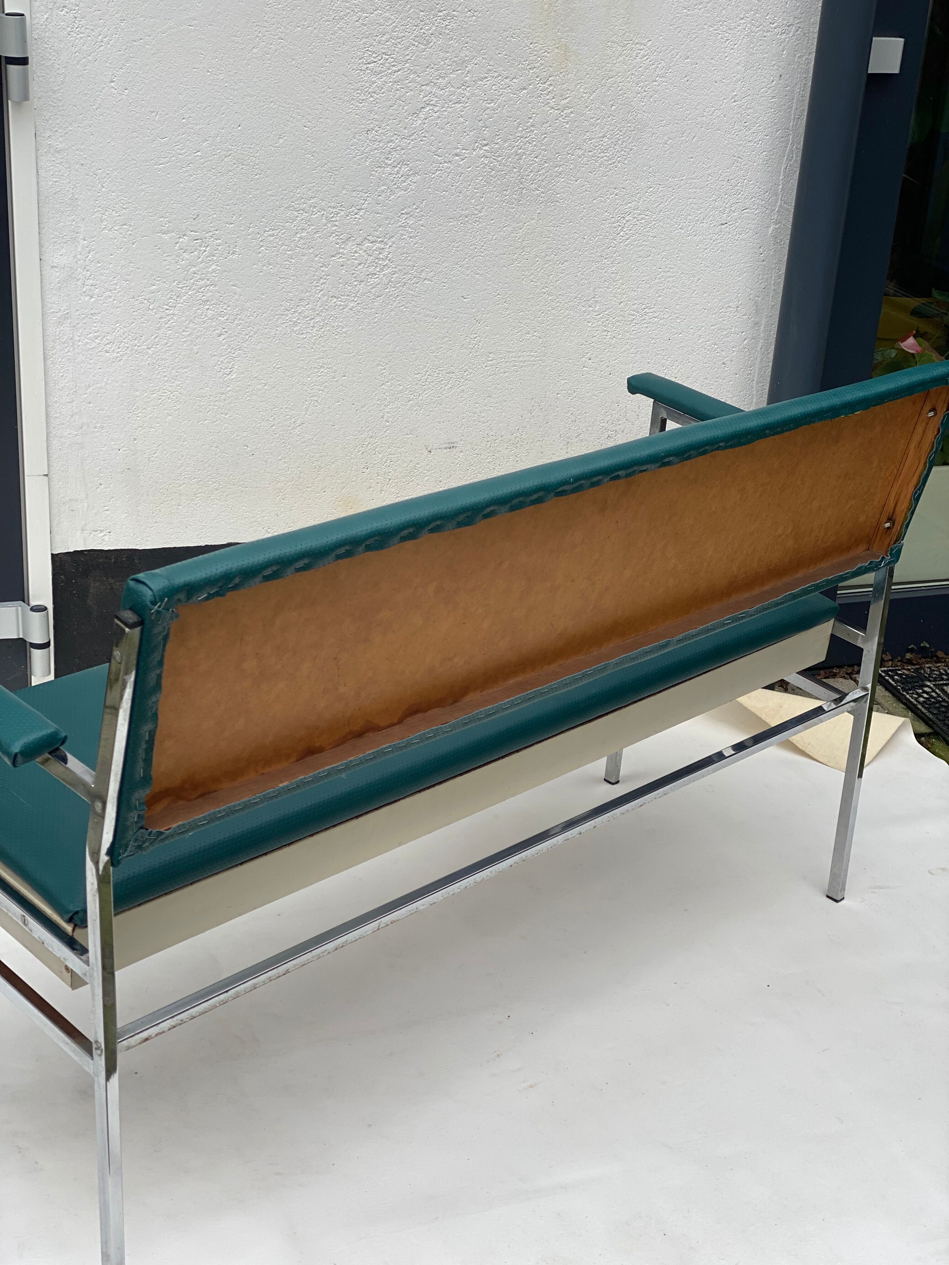 Vintage Kitchen Bench with Storage