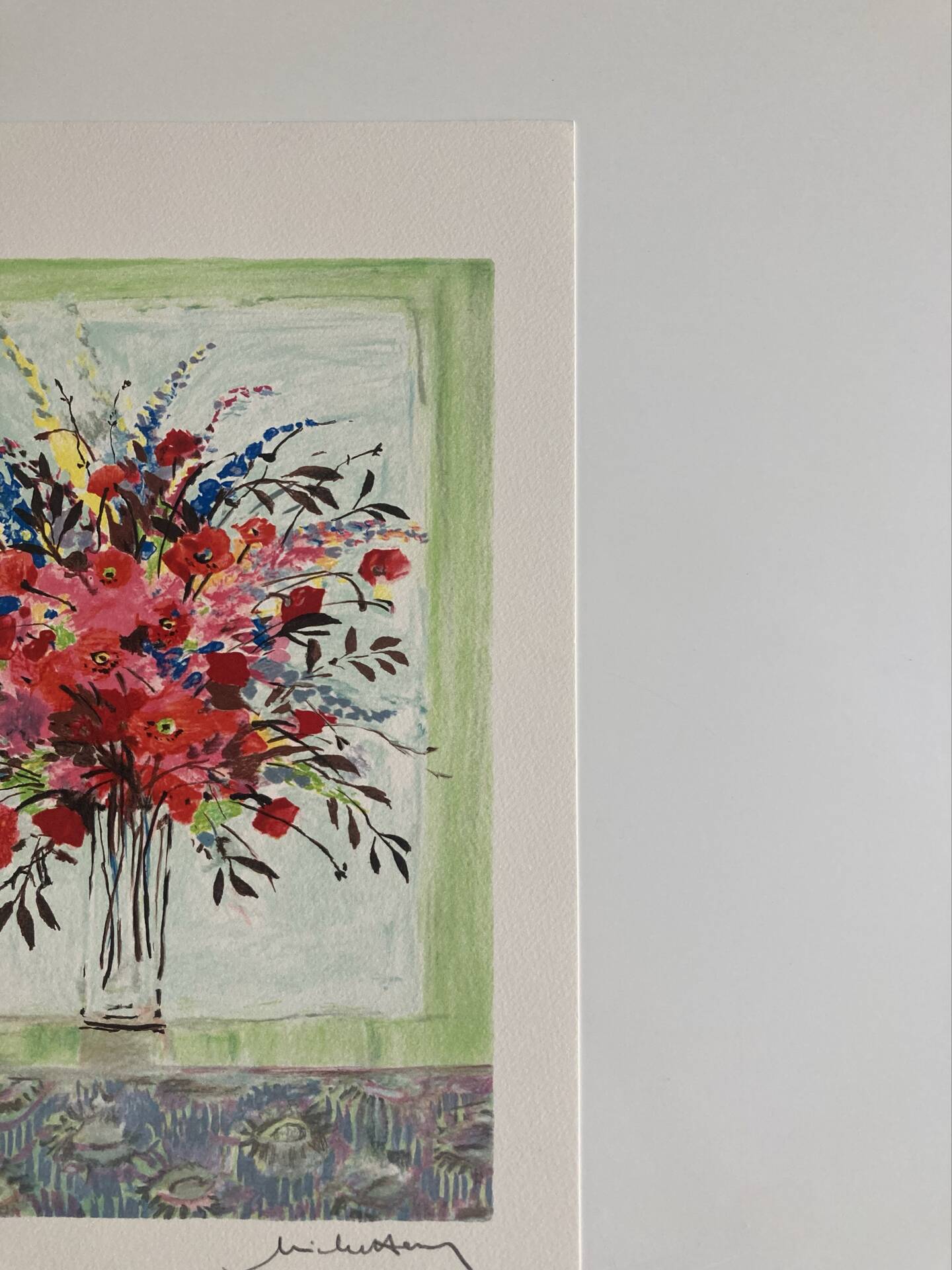 Michel Henry - Signed lithograph and justified artist's proof