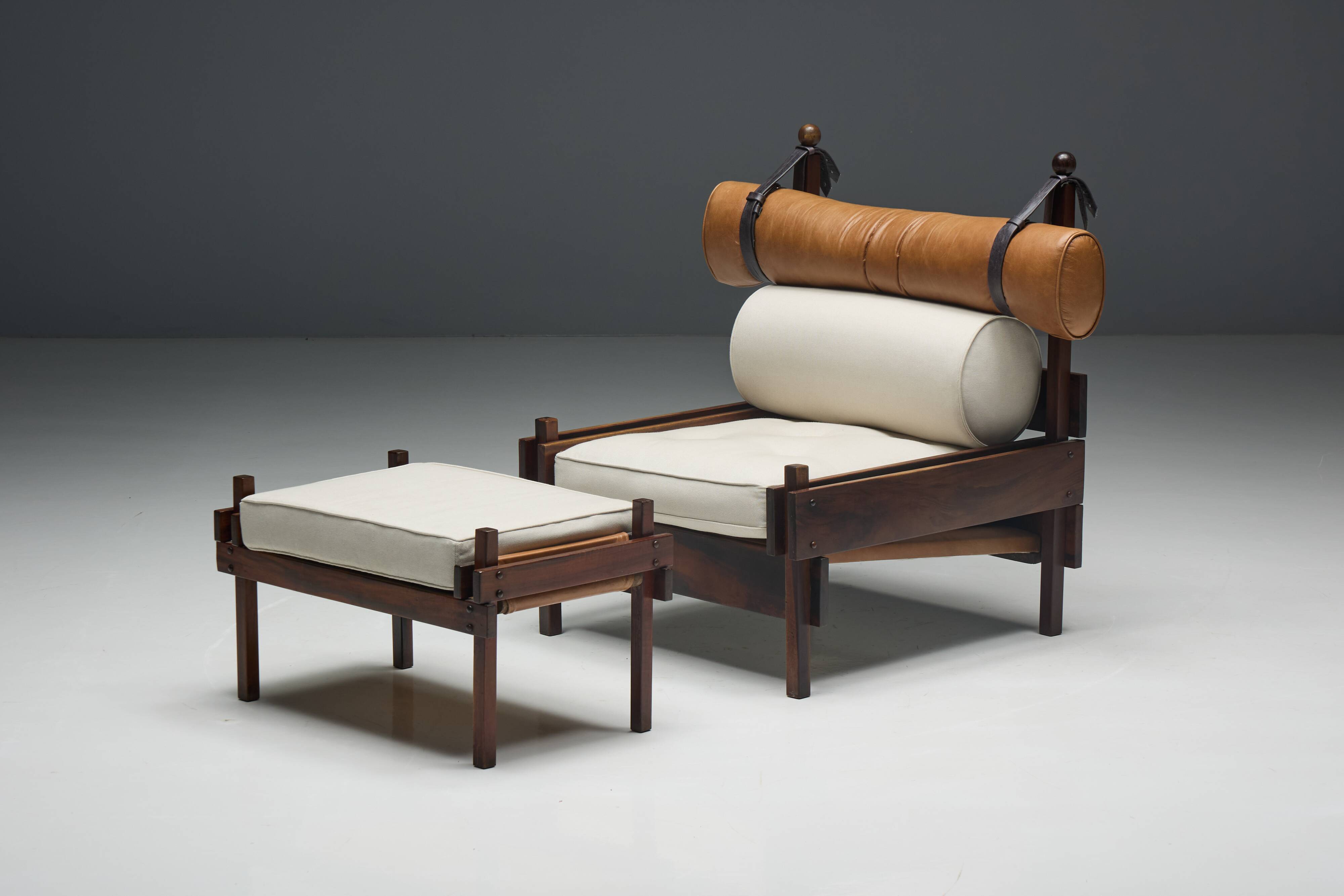 Fauteuil « Tonico » de Sergio Rodrigues, Brésil, 1965