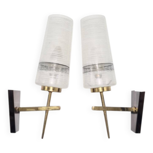 Paire d'appliques murales