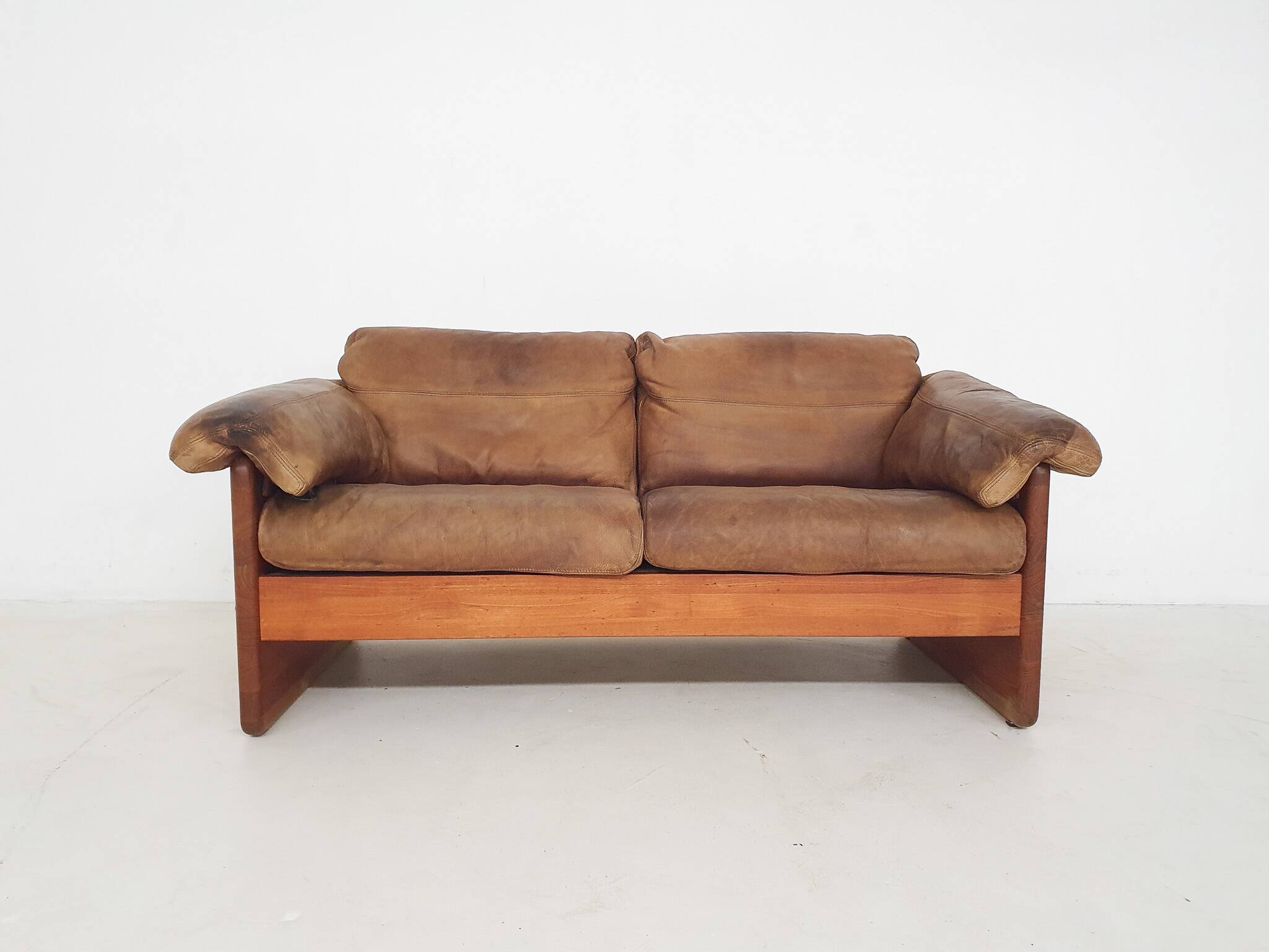 Mikael Laursen for A/S Mikael Laursen two seater sofa, Denmark 1970's