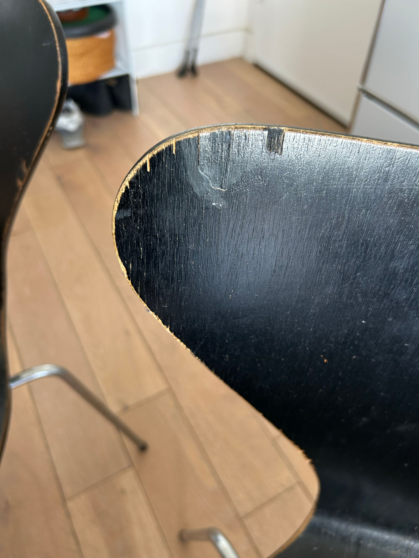 4 chaises modéle 3107 par Arne Jacobsen