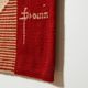 Daniel Drouin woven wool tapestry “Ombre rouge” 1970
