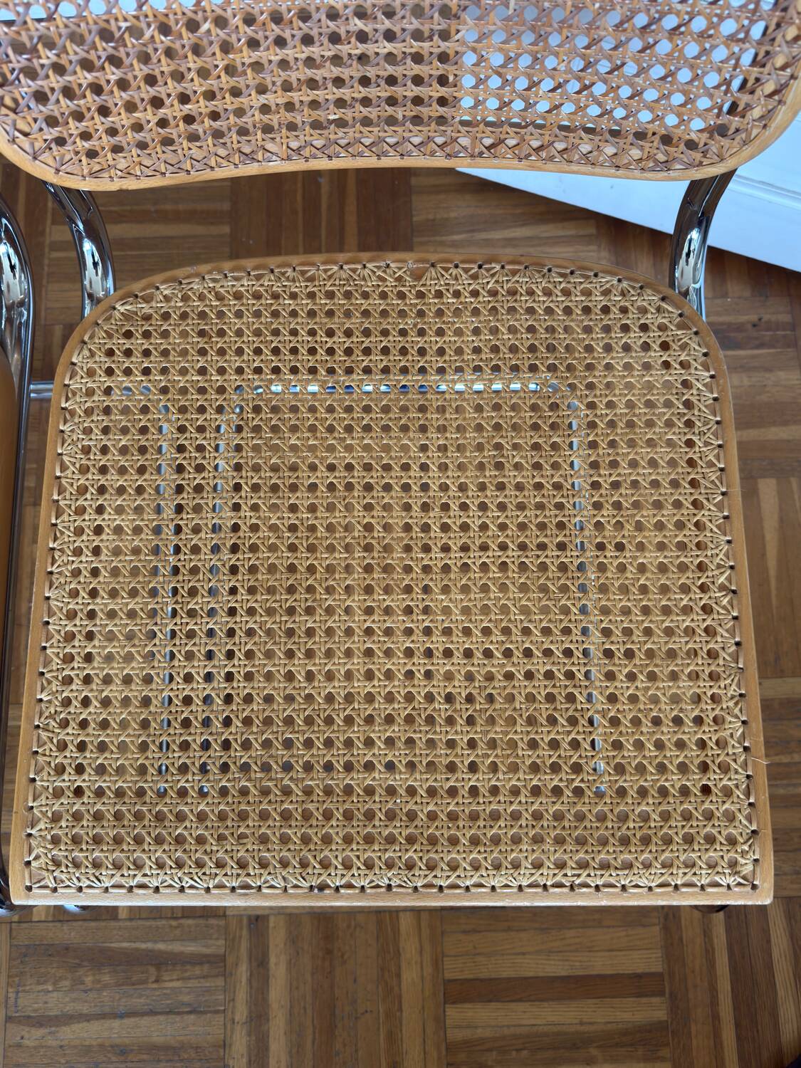 Marcel Breuer Cesca B32 chairs Knoll edition