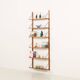Danish teak shelving unit in Cadovius style, 1960s