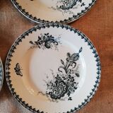 Set of 4 flat plates