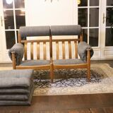 2-seater sofa year 1960 by Eric Merthen for Ire Møbler, Sweden 196