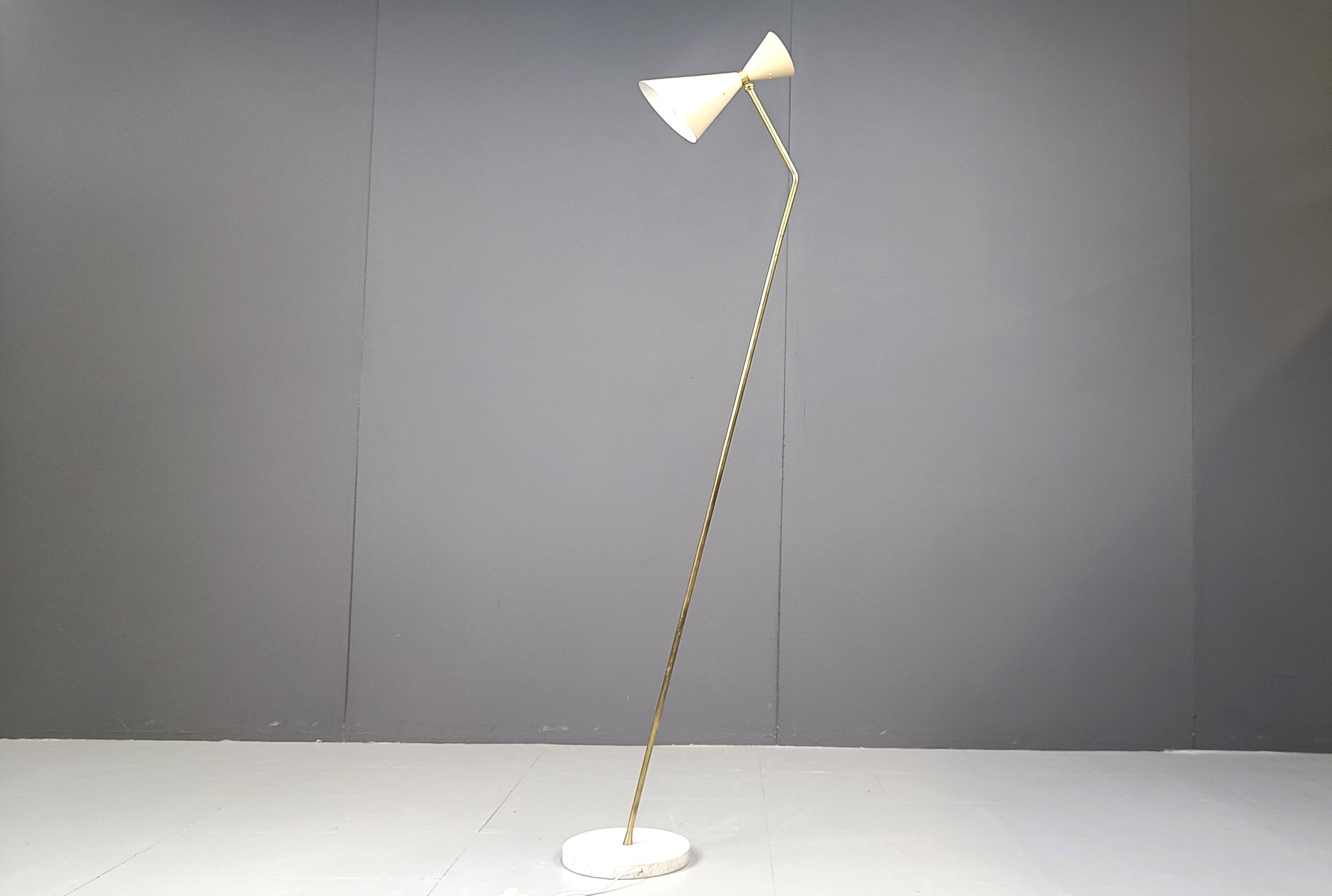 Vintage diabolo floor lamp, 1960s
