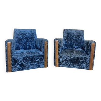 Pair of master's armchairs